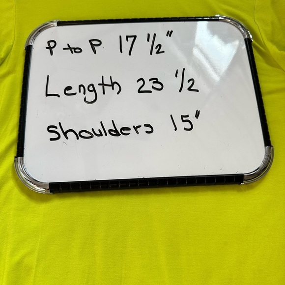 Joy Joy fitted turtleneck in lime green. - Picture 4 of 9